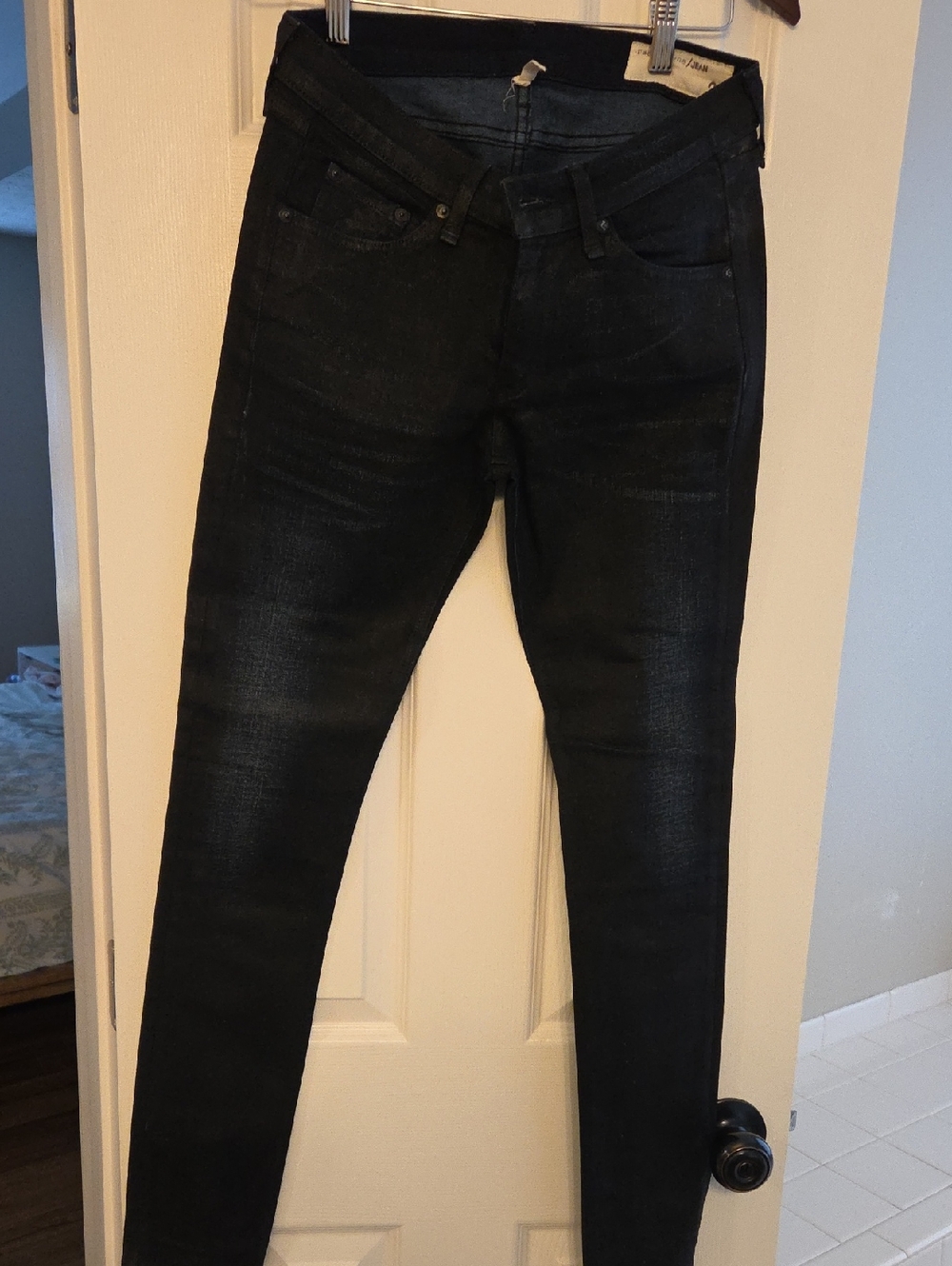 Women's Slim Fit Black Jeans